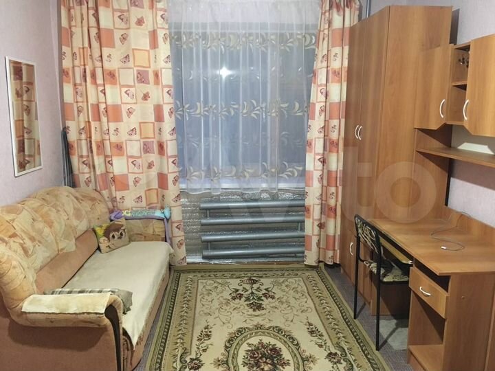 Комната 17,5 м² в 1-к., 2/5 эт.