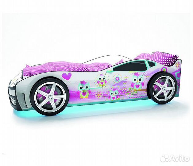 Детская кровать-машина