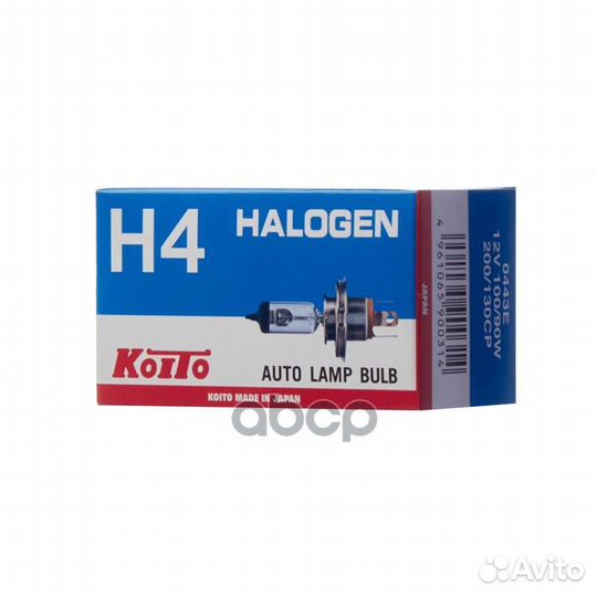 Лампа галогенная H4 12V 100/90W 