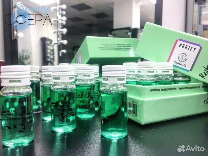 Экспресс уход в ампулах