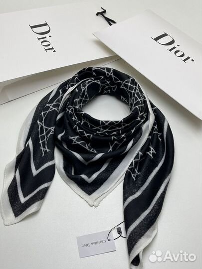 Платок шаль Dior разные оттенки