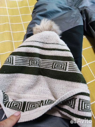Шапка для мальчика зимняя 3-5 лет