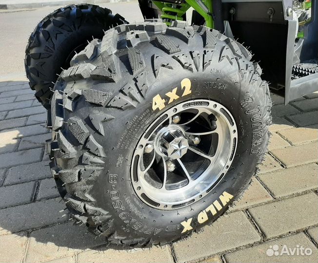 Квадроцикл Motoland 125 Wild X Pro Серый