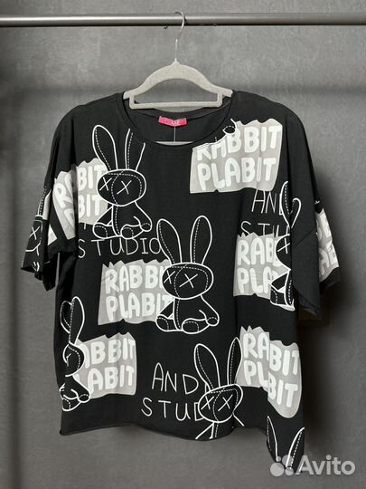 Футболка женская оверсайз легкая