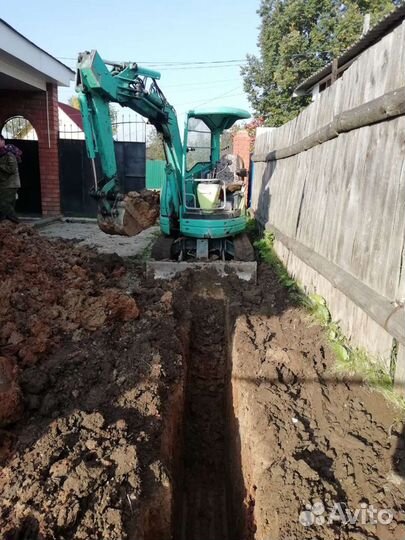 Услуги мини экскаватора