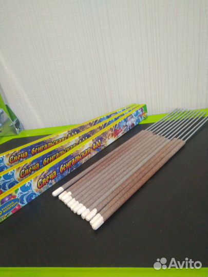 Бенгальские огни толстые 400 мм