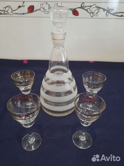 Графин хрустальный времен СССР