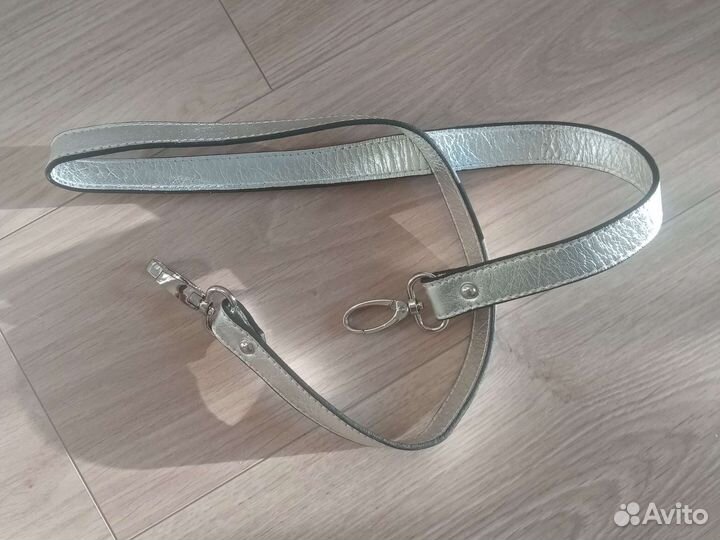 Кожаный ремень для сумки