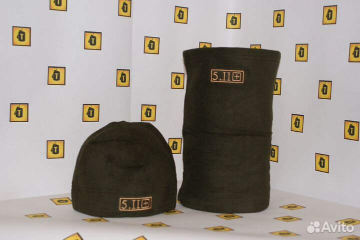 Шарф тактический и шапка 5.11