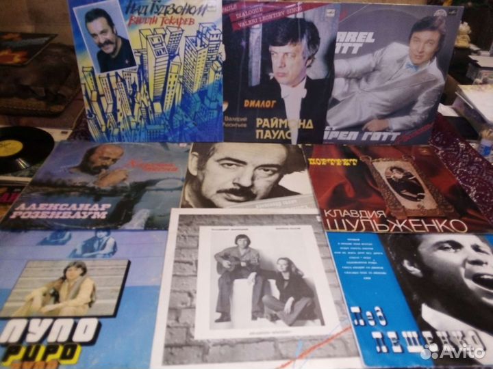 Виниловые пластинки СССР