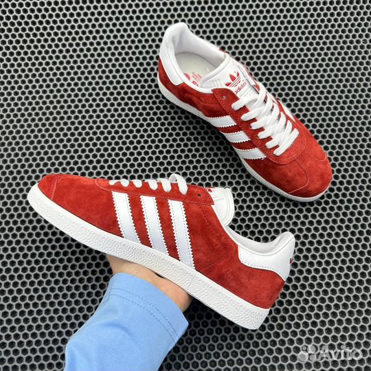 Кроссовки Adidas Gazelle Power Red White