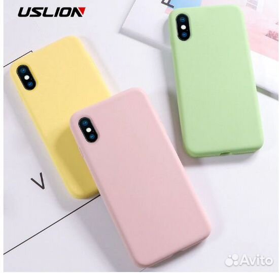 Чехол iPhone xs max зелёный