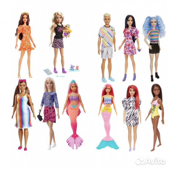 Кукла Barbie Брюнетка Доктор Кен Барби Повар