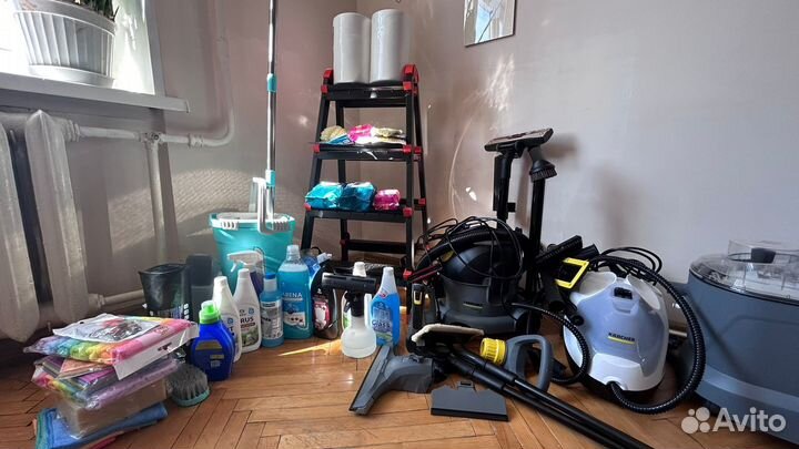 Уборка квартир клининг мойка окон химчистка