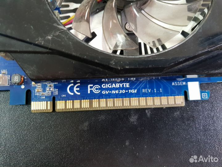 Видеокарта GT630 1GB только VGA