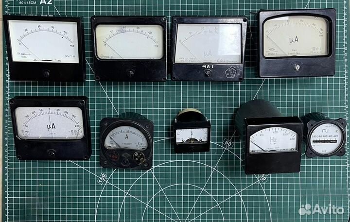 Измерительные головки,шунт,гальванометр, вольтметр