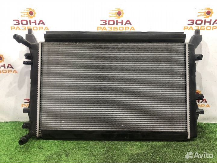 Дополнительный радиатор ож Volkswagen Golf MK6 CAX