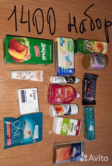 Миниатюры продукты мини лента