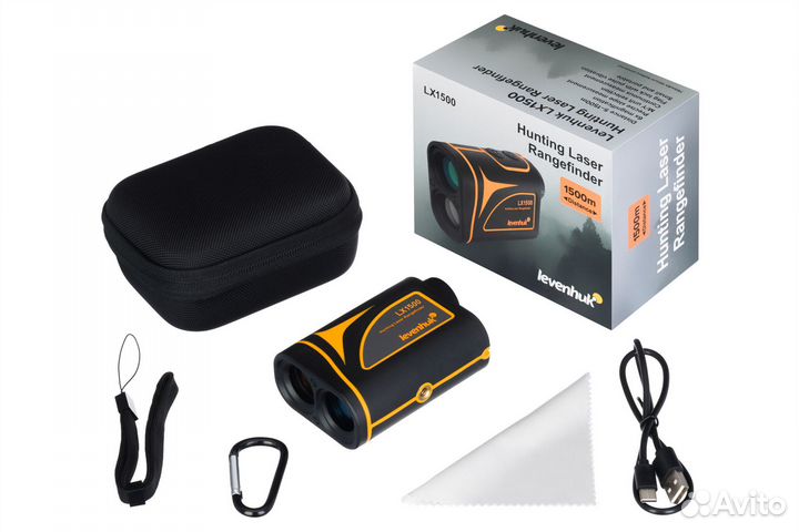 Лазерный дальномер для охоты Levenhuk LX1500