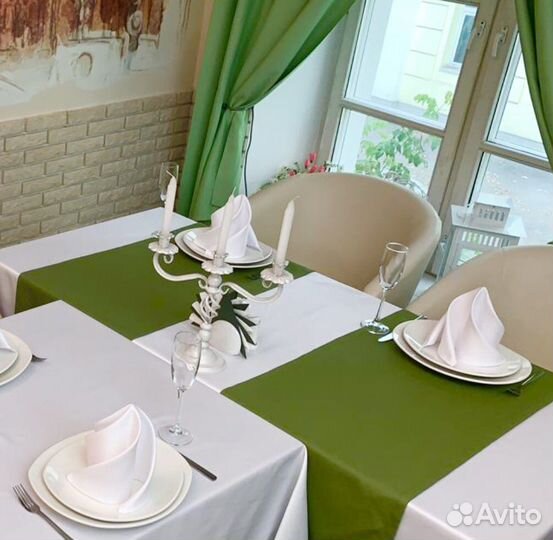 Дорожки на стол Мэрит (Икеа) и дорожки из льна