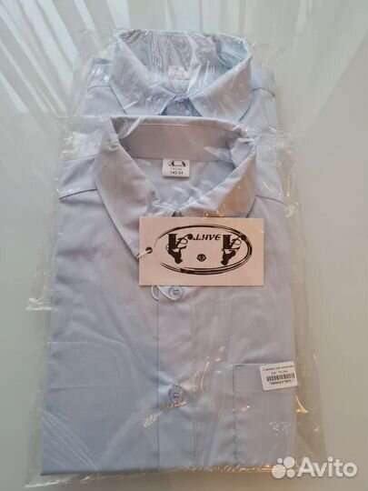 Рубашка школьная 140