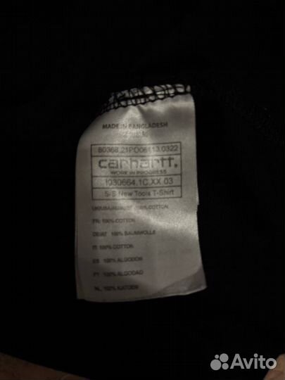 Футболка carhartt wip