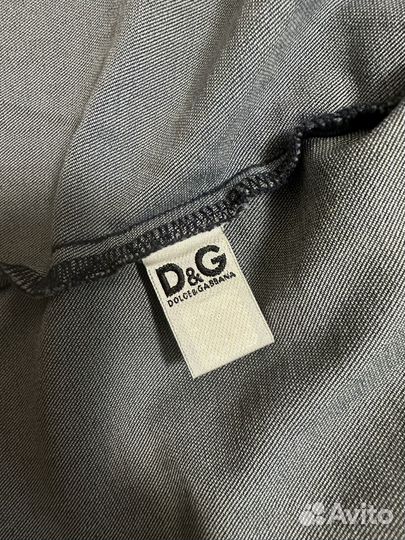 Джинсовая рубашка dolce & gabanna junior 89-95cm