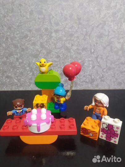 Lego duplo день рождения в семейном доме