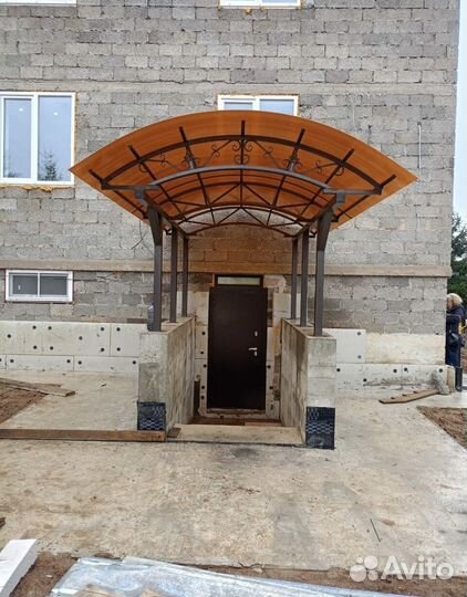 Навесы из поликарбоната