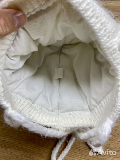 Шапка и снуд для девочки зимние