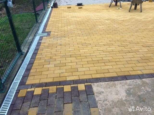 Укладка тротуарной плитки