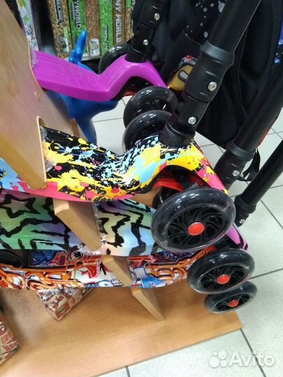 Самокат scooterMaxi Print