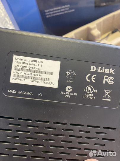 Маршрутизатор роутер D-link DSR-150