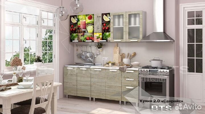 Кухонный гарнитур мдф 2.0