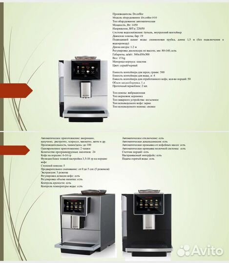 Кофемашина Dr.Coffee F10