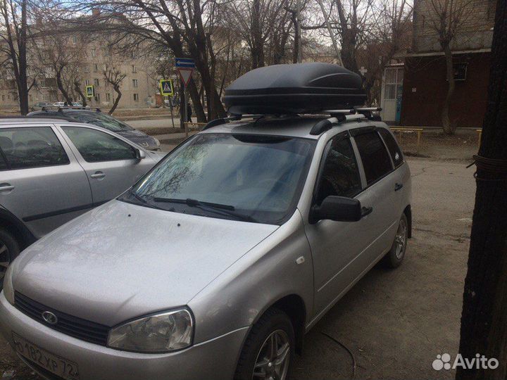Автобокс багажник на крышу LADA Kalina