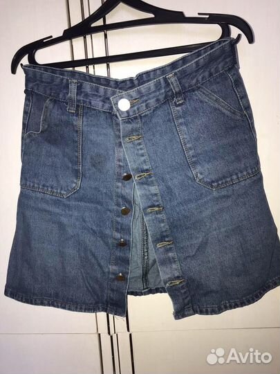 Джинсовая юбка
