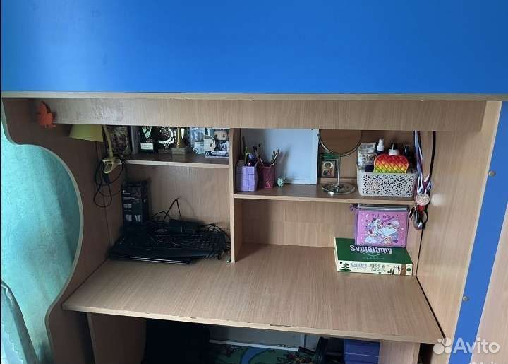 Детская двухярусная кровать бу