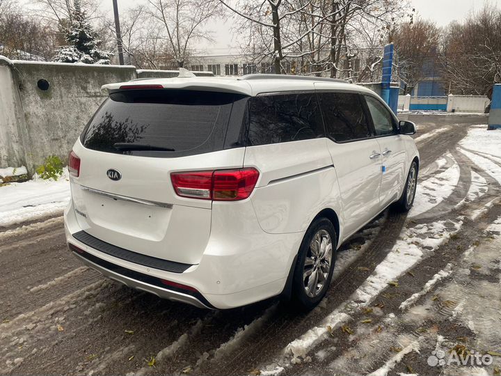 Kia Carnival 2.2 AT, 2017, 112 000 км
