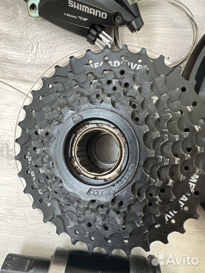 Запчасти с велосипеда GT agressor comp