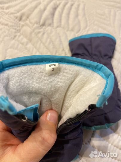 Варежки детские непромокаемые