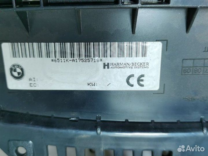 Дисплей Bmw 7-Series E65 N62B44 2001