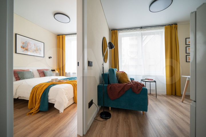 1-к. квартира, 26,2 м², 2/25 эт.