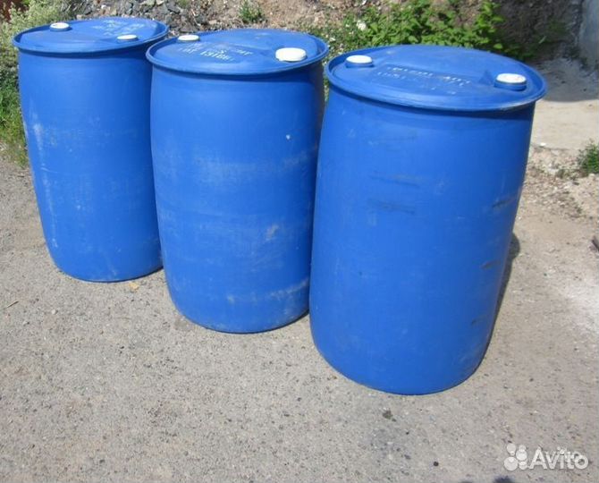 Бочки пластиковые б/у 227л