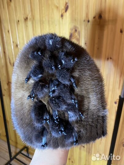 Шапка натуральная норка