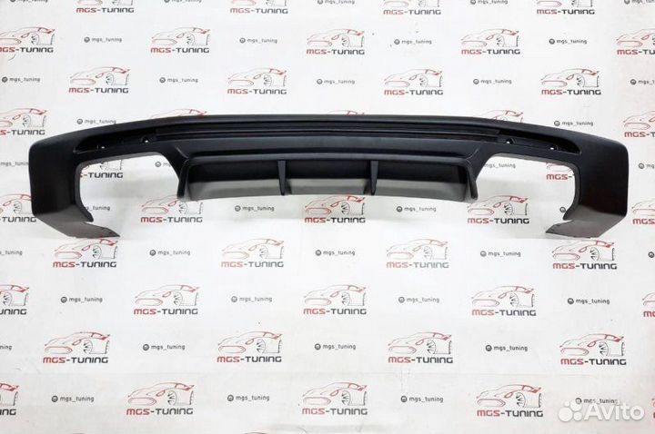 Диффузор 2х2 стиль ZL1 на Chevrolet Camaro 16-18г