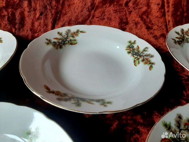 Японские тарелки с шишками