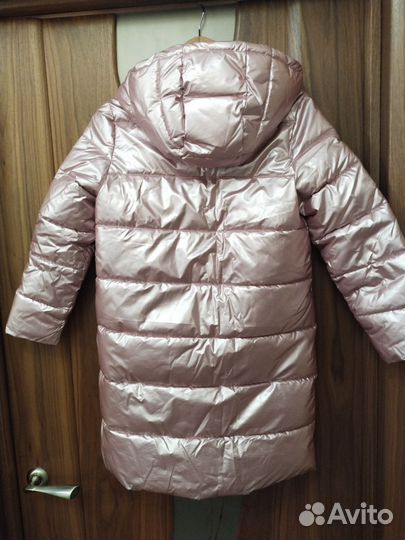 Пуховик на девочку 140