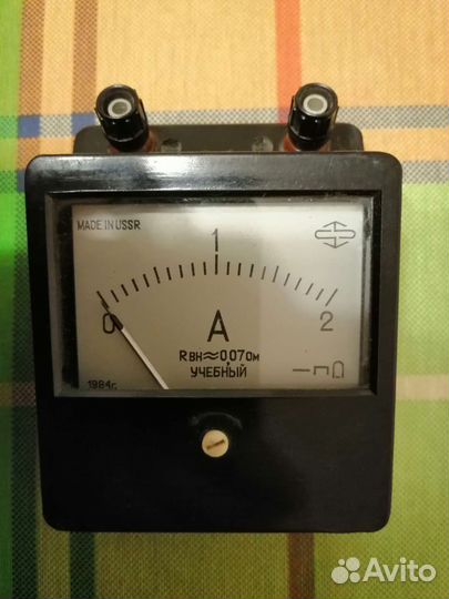 Амперметр учебный новый