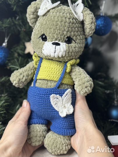Мишка ручной работы